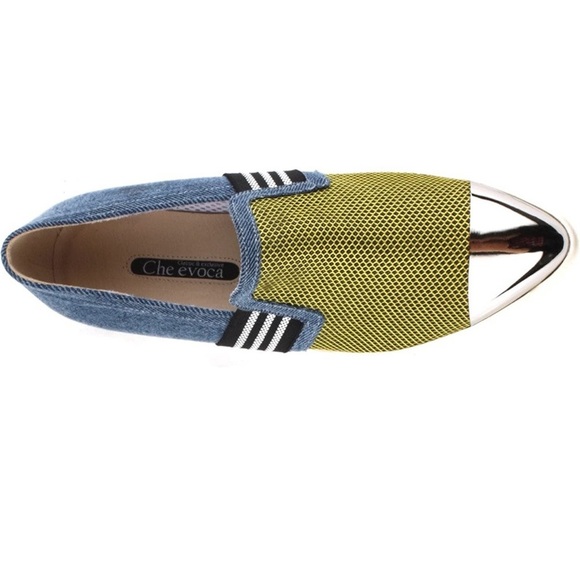 Che Evoca Classic & Exclusive Loafers Shoes Size 8 - Picture 3 of 12